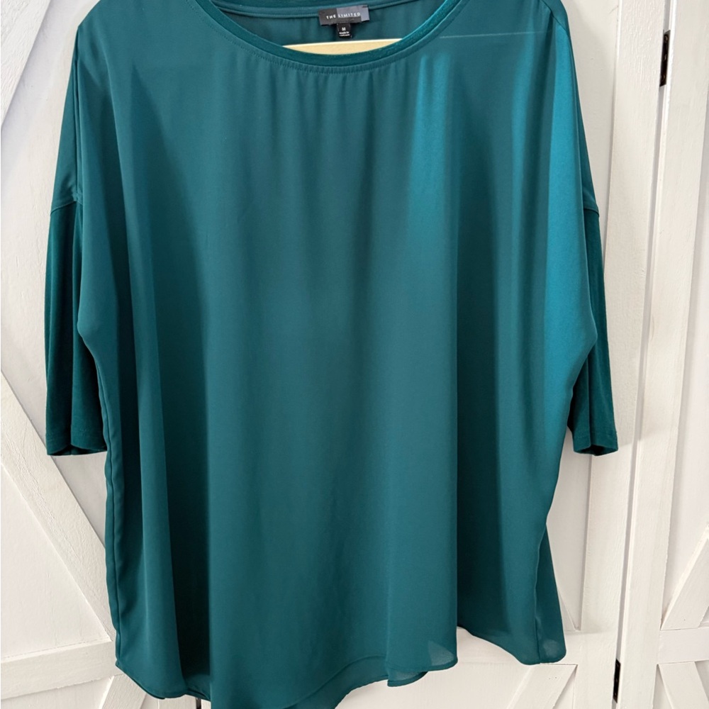 The Limited Teal Blouse